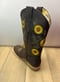 Image of Dalla's Cafe Sunflowers Leather Boots