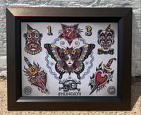 Image 1 of Munday Tattoo Flash Sheet 11”x14”  (3-2023)