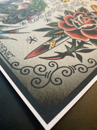 Image 3 of Munday Tattoo Flash Sheet 11”x14”  (2-2023)