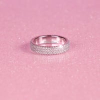 Image 3 of Princess Platinum Ring