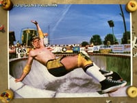 Image 1 of DUANE PETERS lay back poster 1980 Glen E. photo 