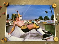 Image 2 of DUANE PETERS lay back poster 1980 Glen E. photo 