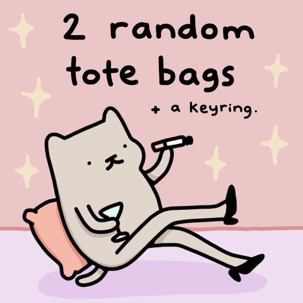 Image of The mystery tote bag sale