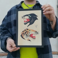 Panther and Tiger