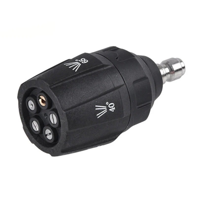 5 In 1 High Pressure Washing Nozzle  0 15 25 40 65  1/4 quick release  