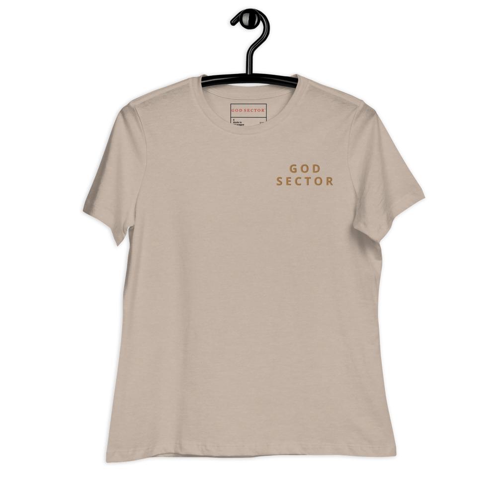 God Sector | Women's Embroidered T-Shirt