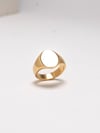 Mid Oval Signet Ring