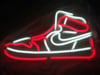 "Air Jordan" Neon Sign