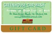 Image of "Wheel Deal" Wash Gift Card