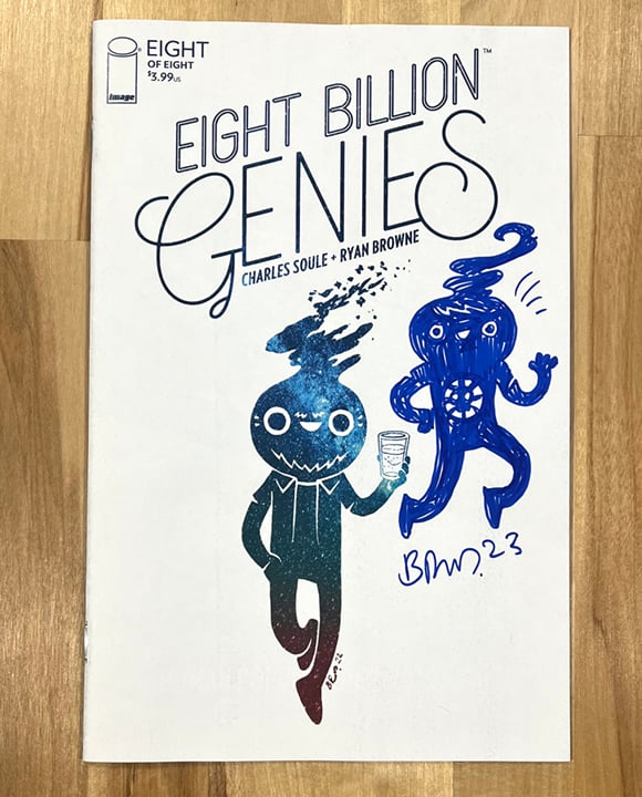 8 Billion Genies 8, A, B, C cover