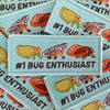 #1 Bug Enthusiast Iron-On Patch 