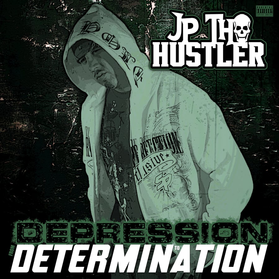Image of JP Tha Hustler - Depression To Determination CD (pre-order)