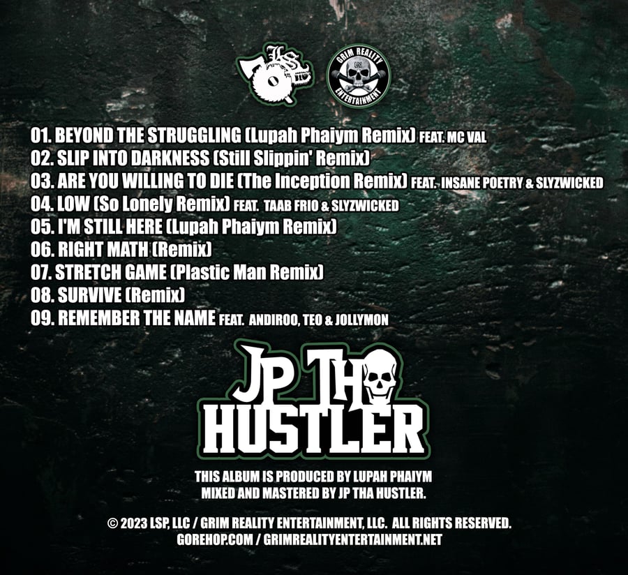 Image of JP Tha Hustler - Depression To Determination CD 