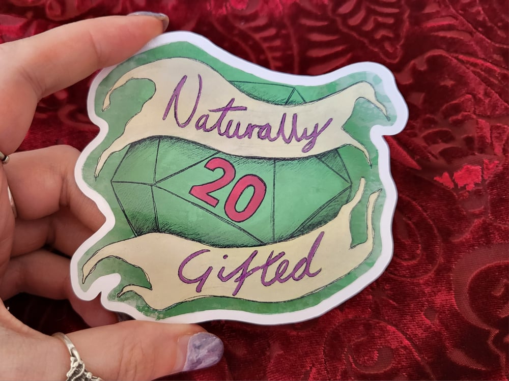 Image of Naturally Gifted - Sticker