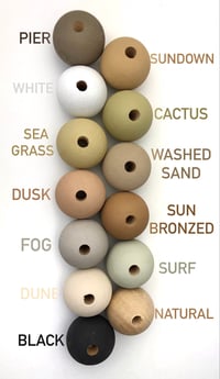 Image 4 of Extra Mini Love Beads - LETTERS (A-I)