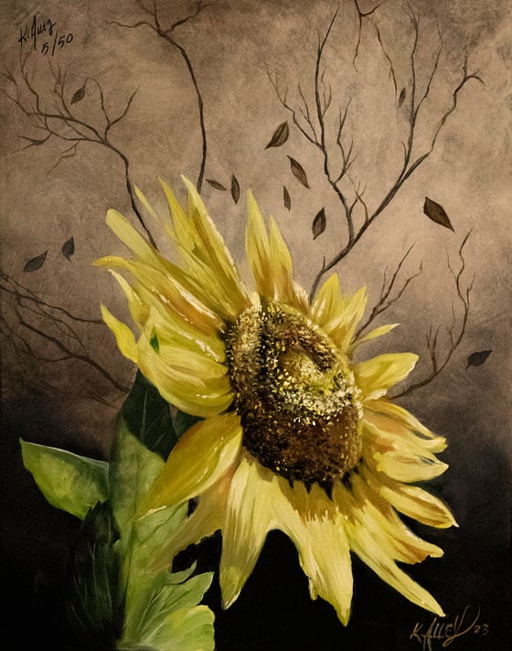 Image of "Sunflower" Print limited edition 