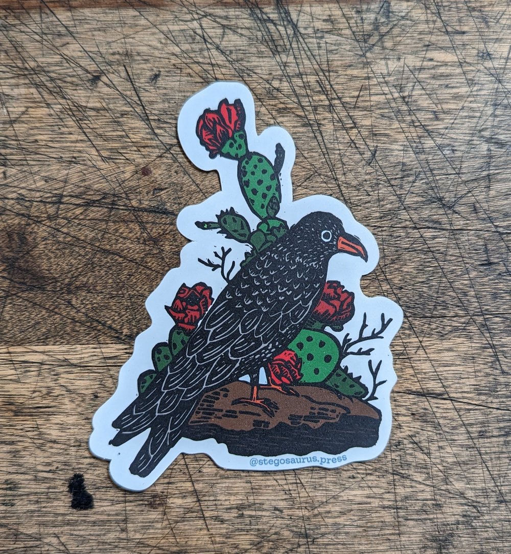 Crow Sticker