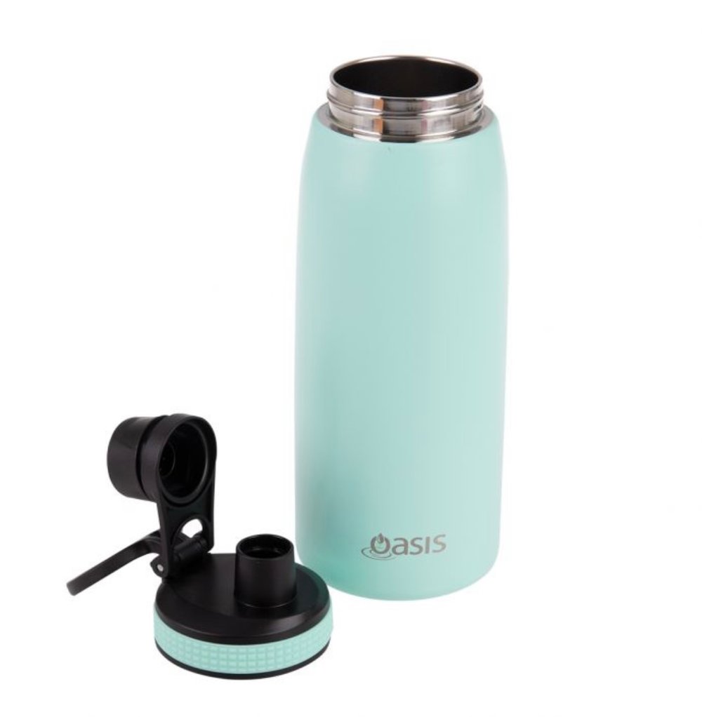 Oasis Stainless Steel Insulated Sports Bottle with Screw-Cap 780ml Mint