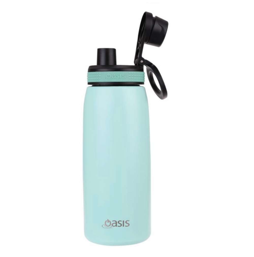 Oasis Stainless Steel Insulated Sports Bottle with Screw-Cap 780ml Mint