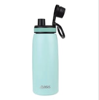 Image 2 of Oasis Stainless Steel Insulated Sports Bottle with Screw-Cap 780ml Mint
