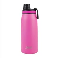 Image 1 of Oasis Stainless Steel Insulated Sports Bottle with Screw-Cap 780ml Neon Pink
