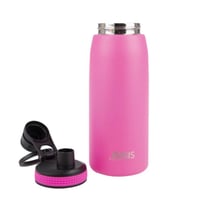 Image 3 of Oasis Stainless Steel Insulated Sports Bottle with Screw-Cap 780ml Neon Pink