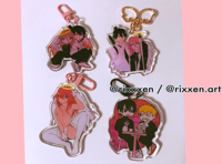 Image of CSM acrylic charm ( akiangel, angel devil, yoshiden )