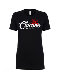 Image 5 of Rose  Black  Girl Tee