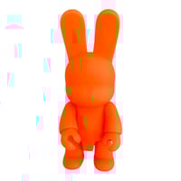 Image 1 of Qee Neon BuneeQ Orange 8" DIY Glow In Dark