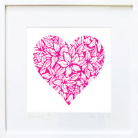 Image 3 of 'A Little Love & A Little Kiss' in hot pink!