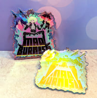 Image 1 of Mad Burnish Holographic Keychain