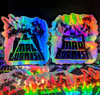 Image 1 of Holographic Mad Burnish Stickers