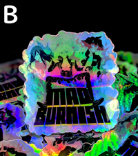 Image 3 of Holographic Mad Burnish Stickers