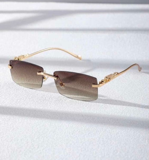 Image of Legacy Rimless Tinted Shiesty Glasses 