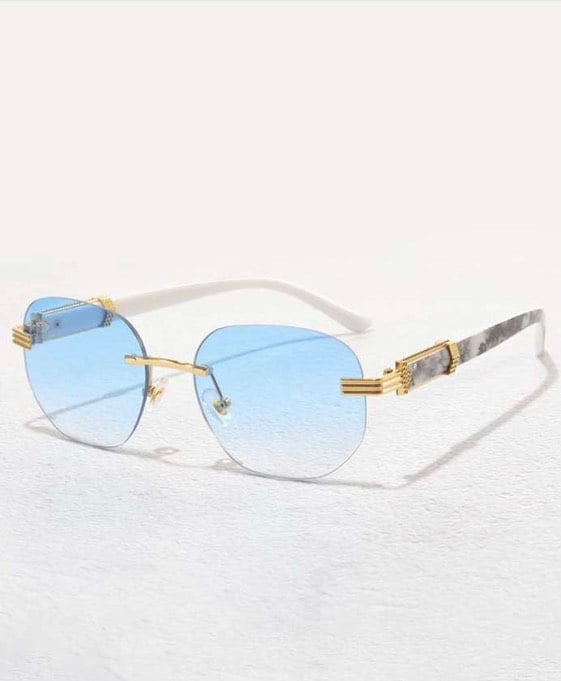 Image of Legacy Sea Blue Tinted Glasses