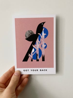 Got your back - pohľadnica