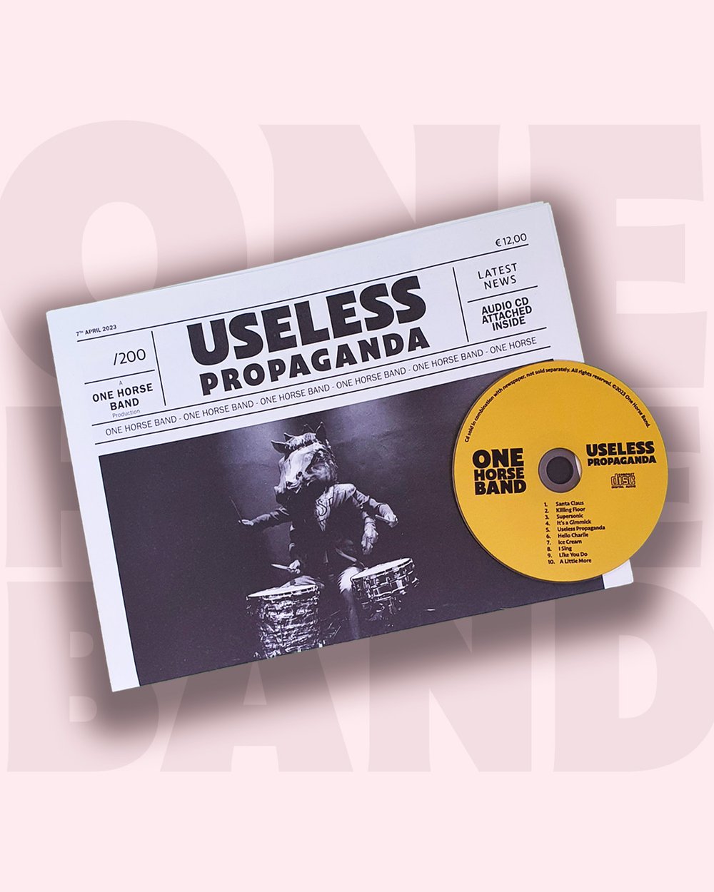 Useless Propaganda CD + Magazine
