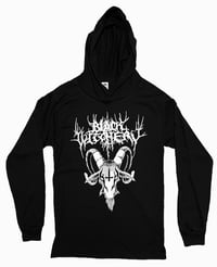 Black Witchery Hooded T shirt