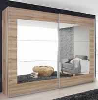 Image 1 of Alegro Gliderobe - Oak, White or Grey - save £240 now