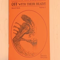 Image 4 of Off with their Heads! Sketch Book Volume 1 (2nd print)