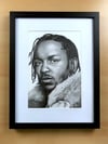 Kendrick Lamar Original Drawing