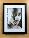 2Pac Original Drawing