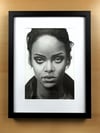 Rihanna Original Drawing