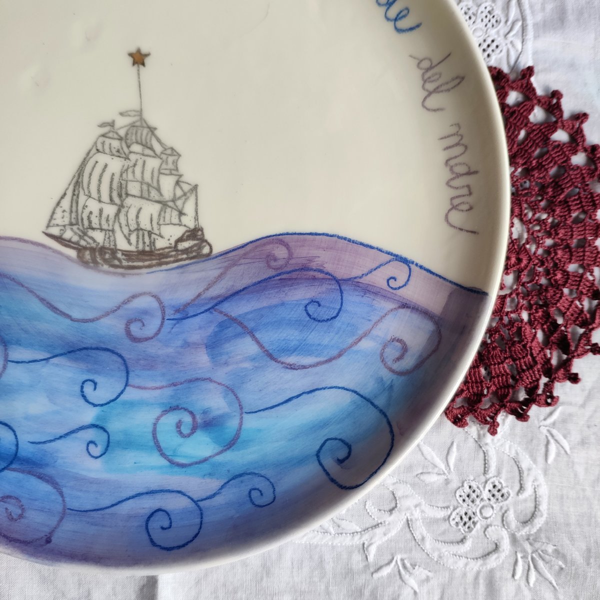 PIATTO - LE POSSIBILITÀ SONO INFINITE COME LE ONDE DEL MARE