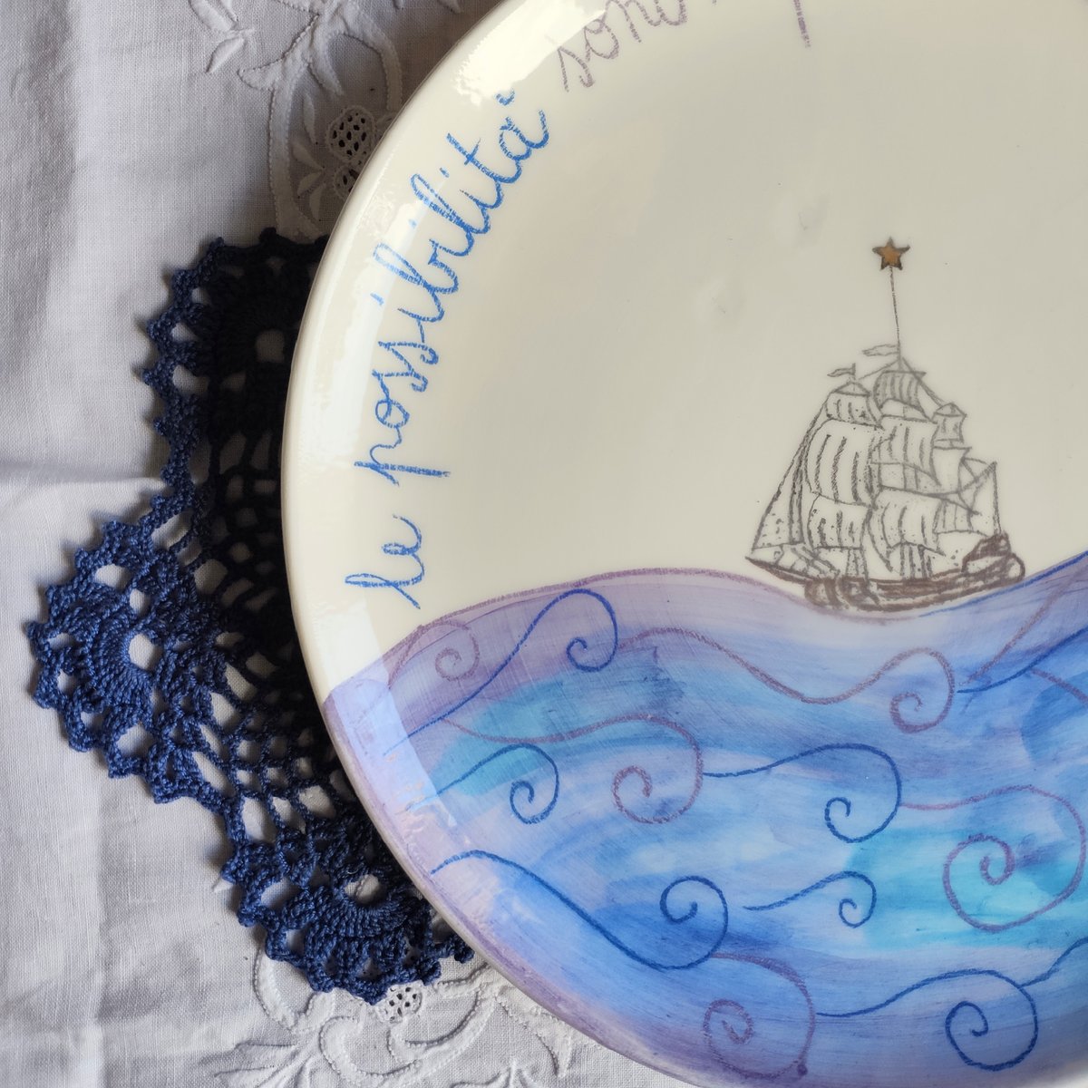 PIATTO - LE POSSIBILITÀ SONO INFINITE COME LE ONDE DEL MARE