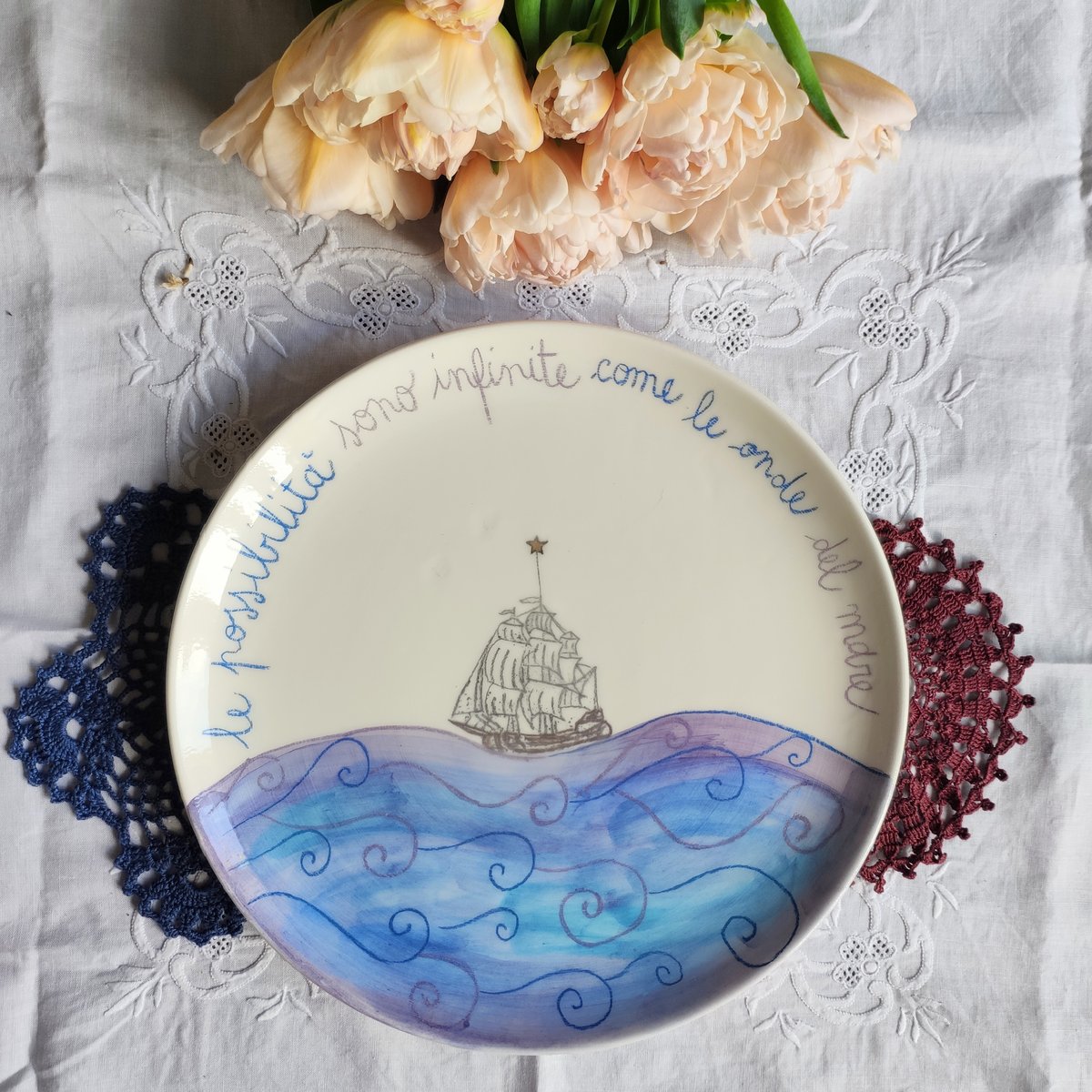 PIATTO - LE POSSIBILITÀ SONO INFINITE COME LE ONDE DEL MARE