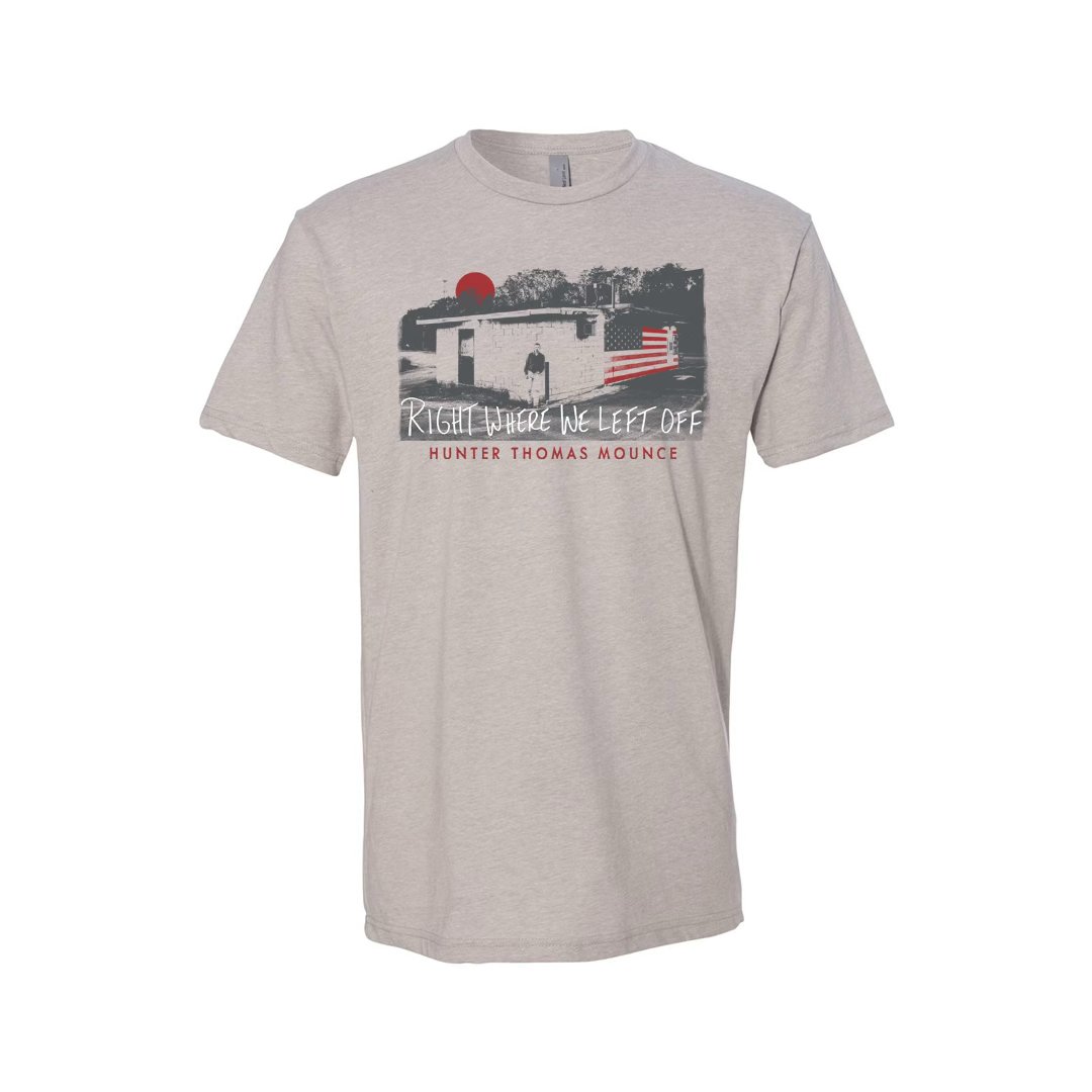 Image of 'Right Where We Left Off' Album Shirt