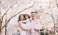 Cherry Blossom Family Session