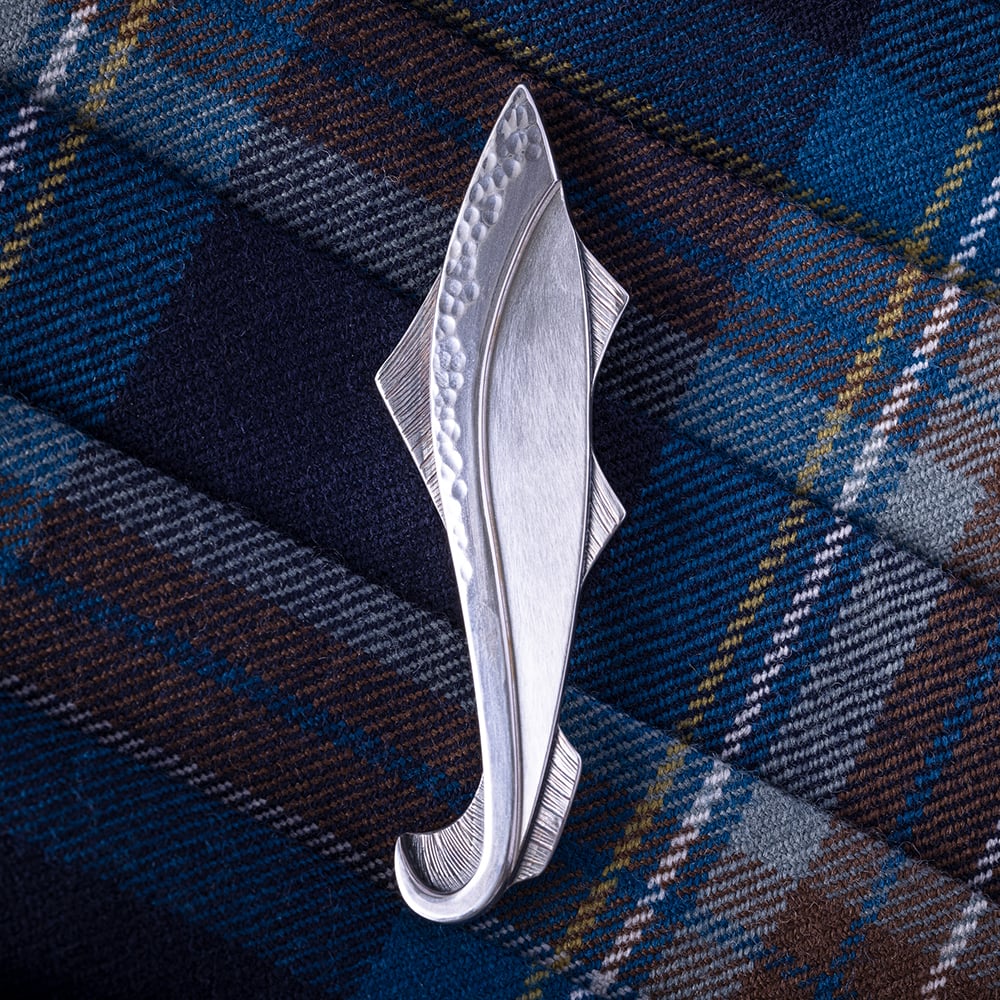 Image of Leaping Salmon Kilt Pin