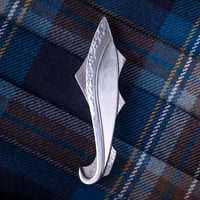 Image 1 of Leaping Salmon Kilt Pin
